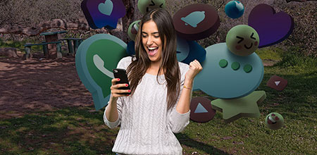 Placer inmediato al subir contenido en redes El subir una publicación genera un placer continuo