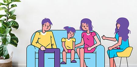 En niños la alianza terapéutica se genera no solo con los niños, sino con los padres