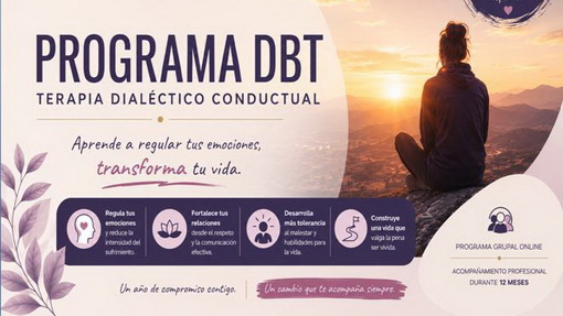 Inicia hoy mismo tu tratamiento Accede a nuestro plan de DBT