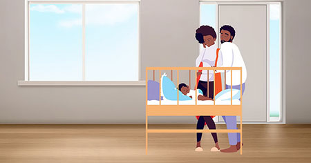 Técnicas para lograr que tu niño duerma solo Niño dormido en su cama, demostrando la importancia de enseñarles a dormir solos.