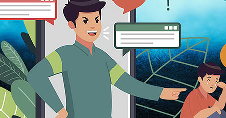 Acoso psicológico: impacto laboral Ilustración representando conflictos psicológicos laborales y mobbing
