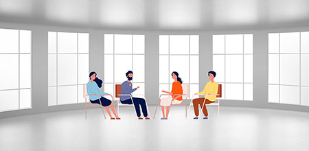 Debriefing: Afrontando el estrés en grupo El debriefing ayuda a afrontar el estrés mediante un entorno grupal para las víctimas