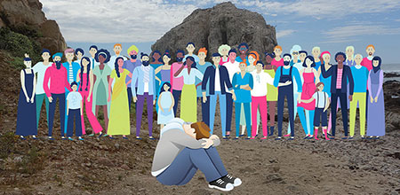 Silencio como refugio de los tímidos Las personas tímidas prefieren estar en silencio ante reuniones sociales