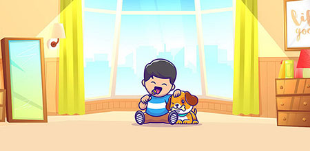 El juego simbólico a los dos años A los dos años los niños pueden jugar a través de la simbolización