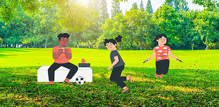 El juego facilita la sociabilización entre niños El juego permite que los niños aprendan a sociabilizar con sus grupos de pares