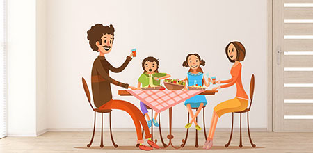 Los padres son los que entregan las primeras bases a los niños y niñas