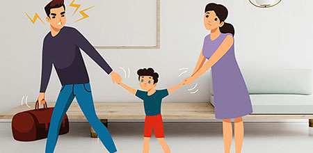 Separación traumática de padres e hijos La separación en niños muchas veces puede ser vivenciada de manera traumática
