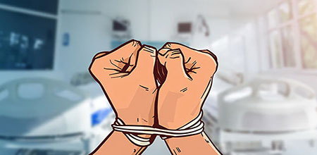 Rehén mostrando confianza al secuestrador Una rehén le mostró confianza al secuetrador a pesar de sus amenazas