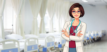 La figura del doctor como un actor dentro del delirio Piensan que el doctor también es un personaje y solo está actuando