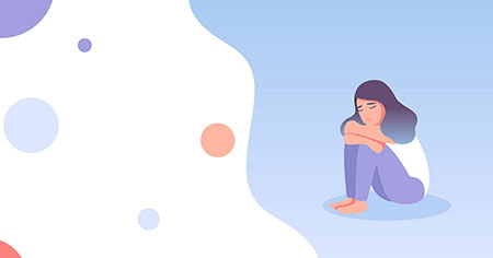 Representación de la violencia psicológica Ilustración de los efectos de la violencia psicológica en la salud mental de las víctimas.
