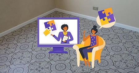 Terapias psicológicas en línea, bienestar accesible Persona realizando una terapia online en su computadora, en un ambiente tranquilo