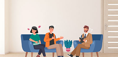 Evaluar la mejor opción para el bienestar de la pareja ¿Cual es el mayor bienestar? ¿Separarse o permanecer juntos?